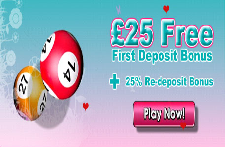Join JackPot City for Free and get  £10 Free Bingo Money+ 100% Bingo Bonus
